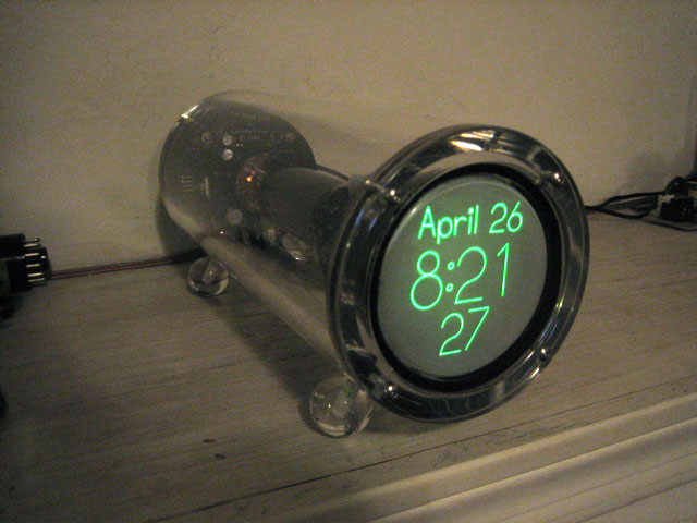 Cathode Clock